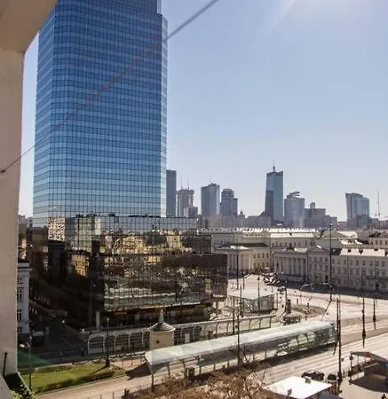 Centrum Metro Ratusz Panoramic Balcony View By Polandbnb