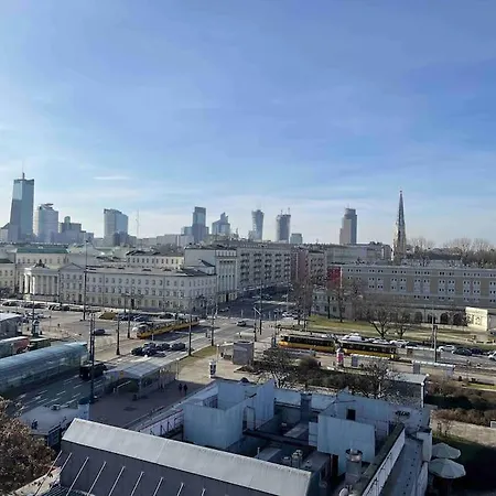Centrum Metro Ratusz Panoramic Balcony View By Polandbnb
